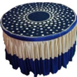 Round Table Cover - 4 FT X 4 FT - Made of Premium Quality 26 Gauge Brite Lycra
