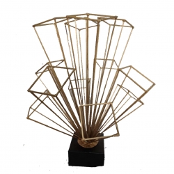 Fancy Center Table Bottle Stand - 18 Inch - Made of Iron