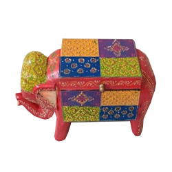 Elephant Box - 12 Inch - Made of Wood