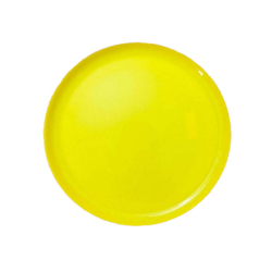 11 Inch - Round Dinner Plate - Dinner Plates With Plain Design - Made Of Food Grade Virgin Plastic - Yellow Color