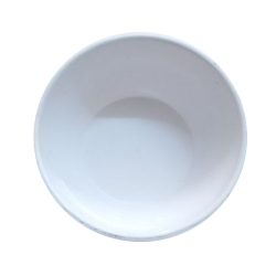 4.5 Inch - Bowl - Katori - Wati - Curry Bowls - Dessert Bowls - Made Of Food Plastic Unbreakable - White Color