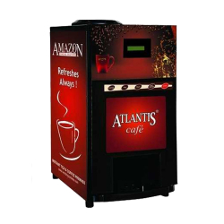 2 Lane - Tea - Coffee Vending Machine - Dispenser Or Machine - Made Of Stainless Steel