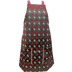 Jacket Kitchen Apron with Front Pocket - Made of Cotton