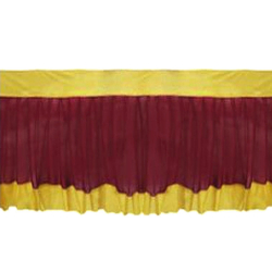 Table Cover Frill - 10 FT - Made Of Bright Lycra Cloth