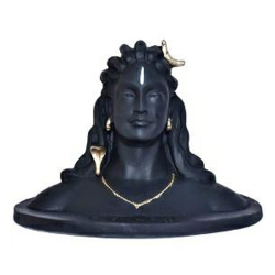 Lord Shiva Statue - 6.5 Inch X 4.5 Inch x 4.5 Inch - Made of Polyresin