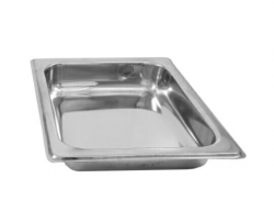 Gastronorm Pan (1/2) - 4.5 LTR  - Made of Stainless Steel