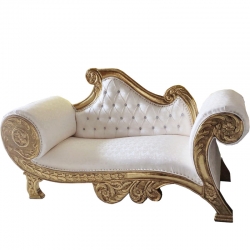 Sofa & Couches - Made of Wood & Brass Coating
