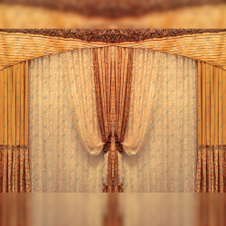 3D Print Mandap Parda - 10 FT X 15 FT - 14 KG Taiwan Cloth