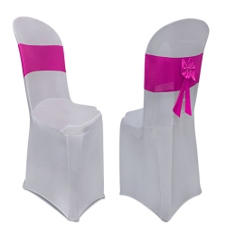 Chair Cover Without Handle - Made Of Bright Lycra Cloth