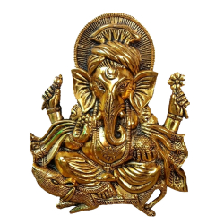 Ganesh ji Murti - 11 Inch - Made Of Metal Finish.