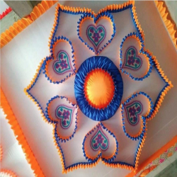 Designer Mandap Ceiling - Top 14 KG Taiwan & Bright Lycra Cloth