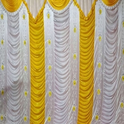 Mandap Stage Parda - 10 FT X 15 FT - Made of Brite Lycra