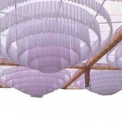 Designer Mandap Ceiling - 15 FT X 15 FT - Made of Polyester