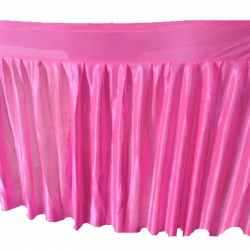 Table Frill - 15 FT - Made of Brite Lycra - 24 Gauge