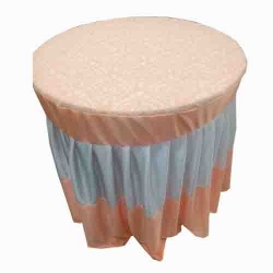 Round Table Cover - 4 FT X 4 FT - Made of Premium Quality Brite Lycra