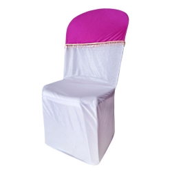 Chair Cover Without Handle - Made Of Bright Lycra Cloth