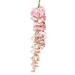 4.25 FT - Heavy Plastic Artificial Flower - Latkan - Flower Decoration - Light Pink Color