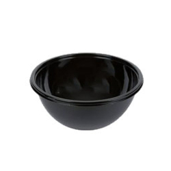 3.25 Inches Small Katori - Curry Bowls or Dessert Bowls Made Of Food-Grade Virgin Plastic - Black Color