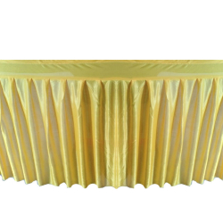 Table Frill - 20 FT- Made Of 24 Gauge Brite Lycra