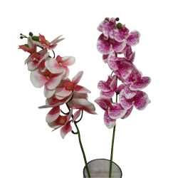 39 Inch  - Plastic Artificial Flower - Rubber -  Flower Bounch - Flower Stick - Made Of Plastic