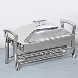 10 LTR - Chafing Dish - Hot Pot Dish - Garam Set - Buffet Set - Made Of Stainless Steel.