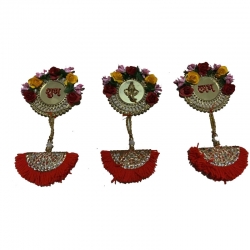 Shubh Labh Diwali Hanging - Made of fabric