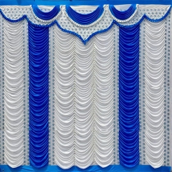 Designer Curtain - Parda -  Made of 24 Gauge Bright Lycra