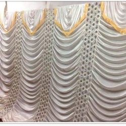 Designer Curtain - Parda -  Made of 24 Gauge Bright Lycra