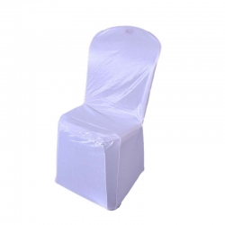 Chandni Chair - Cover without Handle -  For Plastic Chair - Super White Color