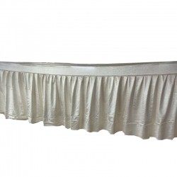 Table Frill - 15 FT - Made of Crush Cloth