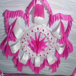 Designer Mandap Ceiling  - Made Of Taiwan & Bright Lycra Cloth