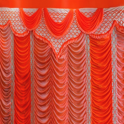 Designer Curtain -  Made of 24 Gauge Bright Lycra Cloth