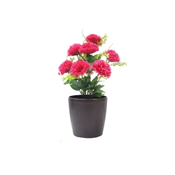 1.2 FT - Artificial Flower Bunches - Fake Flowers Artificial Plant without Pot  - Pink Color