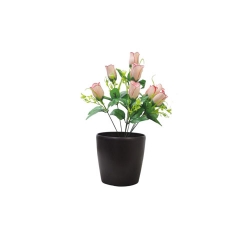 1.2 FT - Artificial Flower Bunches - Fake Flowers Artificial Plant without Pot  - Light Pink Color