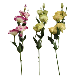 38 Inch - Plastic Artificial Rubber  - Artificial Flower Bounch - Flower Stick - Made Of Plastic