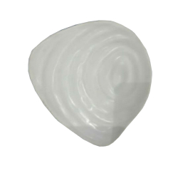 6 Inch - Chat Plate - Made Of Food-Grade Melamine Quality - White Color