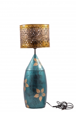25 Inch - Bottle Lamp - Metal Lamp - Decorative Lamp - Made of Iron