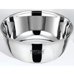 Matrix Plane Bowl - Made of Stainless Steel with Mirror Finish