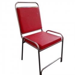 Red Color - Banquet Chair - VIP Chair - Chair - Steel Chair - Wedding Chair - Made of Stainless Steel