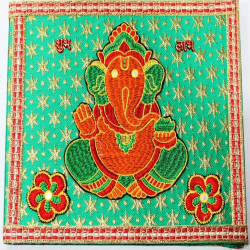 Ganeshji Wall Hanging - Made of Cloth