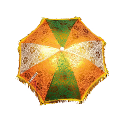 Rajasthani Umbrella - 15 Inch -  Made Of Iron & Cotton