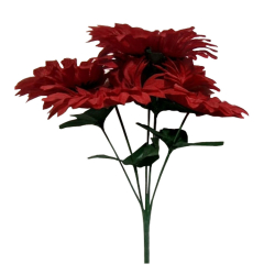 Artificial Flower Bunch - 12 Inch - Made of Plastic