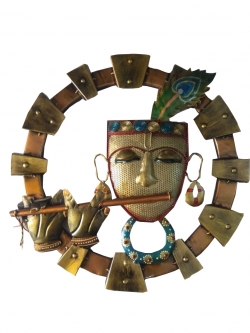 Krishna Ji Flute Design - 2 FT - Made of Iron