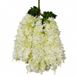 3.5 FT - Plastic Artificial Flower - Latkan - Flower Decoration - White Color