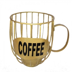 Fancy Coffee Mug - 10 Inch - Made of Iron