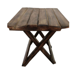 Folding Stool - 9 Inch - Made of Wood