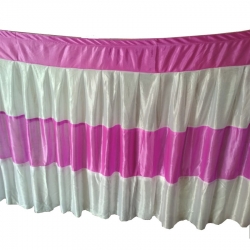 Table Frill - 15 FT - Made of Brite Lycra - 24 Gauge