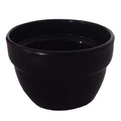 3 Inch Round Bowl - Wati - coller vati   Katori - Curry Bowls Made Of Food Grade Virgin Plastic - Black Color