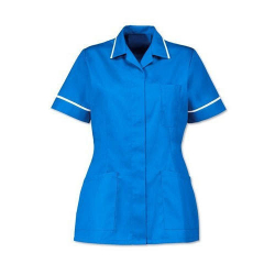 Nurse Coat with Front 2 Pocket - Made of Cotton
