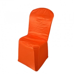 Chandni Chair Cover - Orange Colour